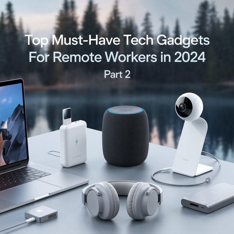 Top Must-Have Tech gears for Remote Workers in 2024